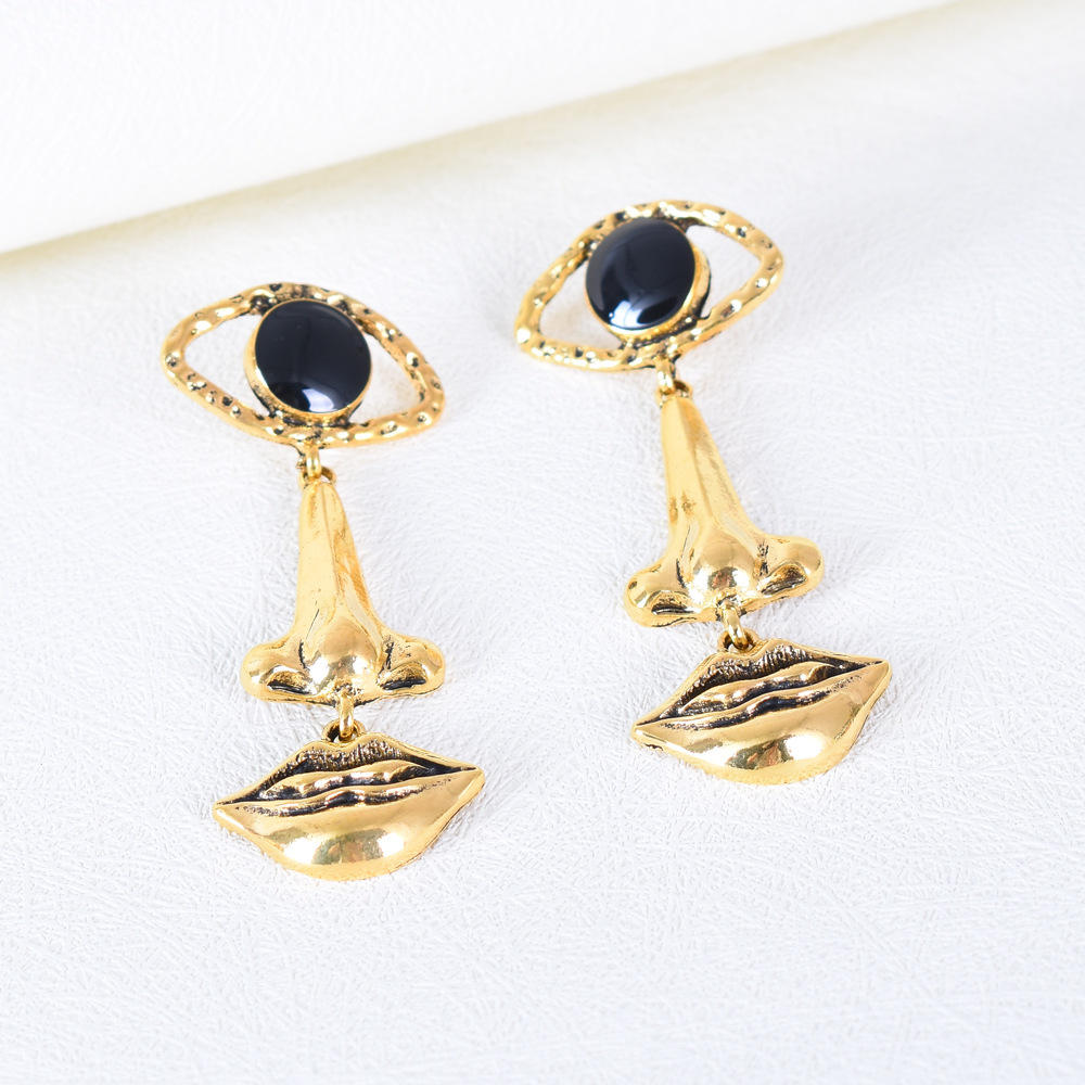 Vintage Fashion Stores - Halloween gothic Personalized Exaggerated Long Style