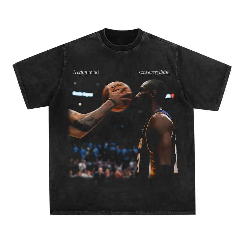 Vintage Fashion Quotes - Men's Vintage Washed Kobe Basketball Star