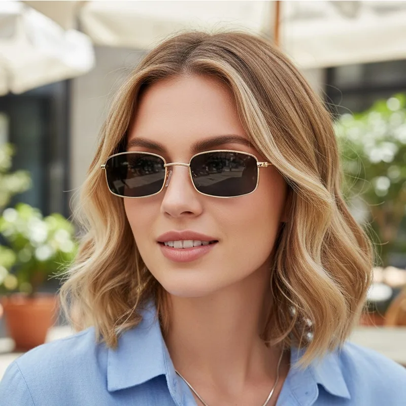 New Small Square Sunglasses Wo - Vintage Fashion Enthusiasts review and price