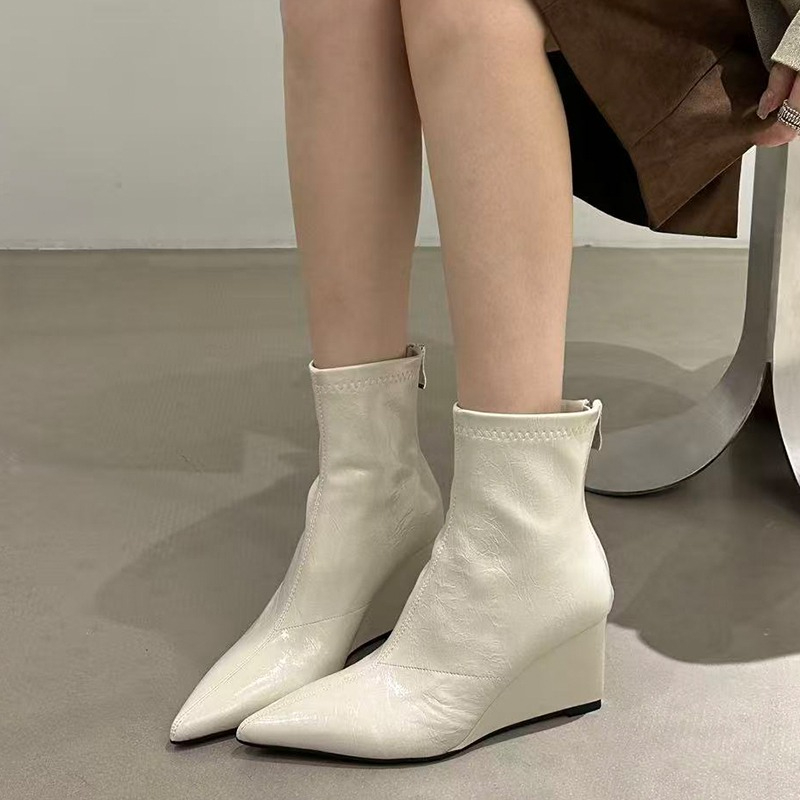 Autumn Winter Vintage Weges He - Vintage Fashion Online review and price