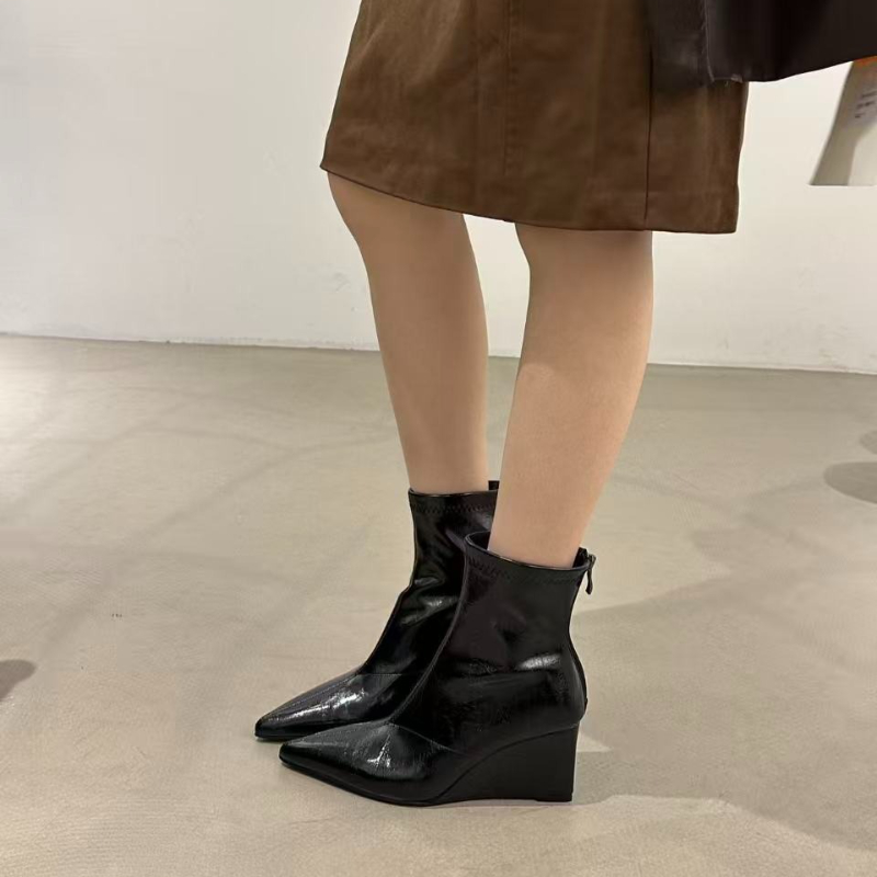 Autumn Winter Vintage Weges He - Vintage Fashion Online review and price