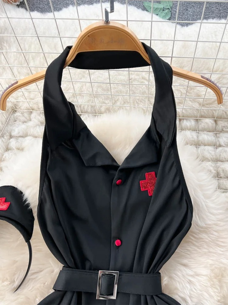Erotic Fashion Sexy Halter Lin - Vintage Fashion Dresses review and price
