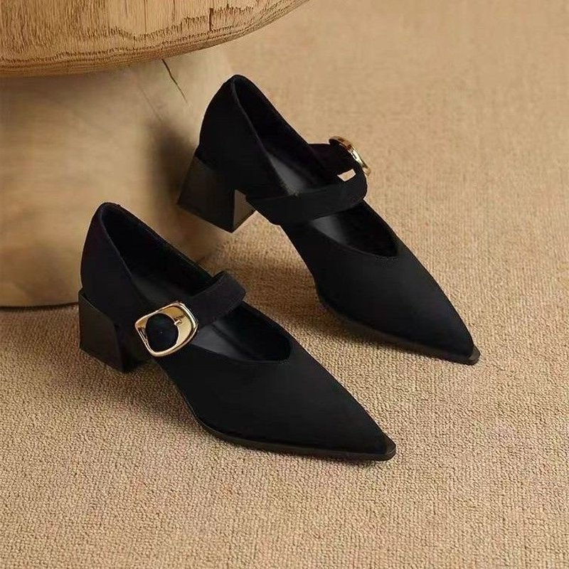 Women Vintage Mary Jane Block  - Vintage Fashion Online review and price