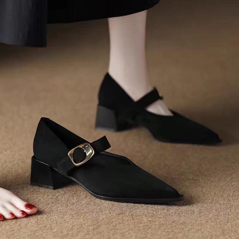 Women Vintage Mary Jane Block  - Vintage Fashion Online review and price