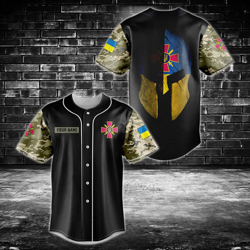 Custom Name Ukraine Shield Gra - Vintage Fashion Jersey review and price