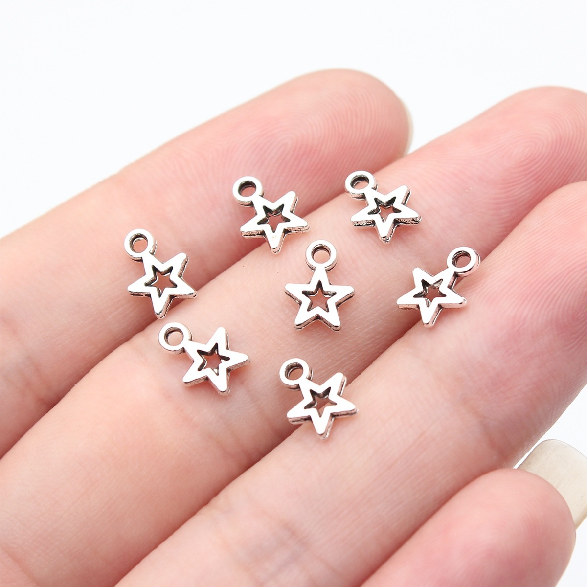 80pcs 8.5x6.2mm(0.33x0.24inch) - Vintage Fashion Stores review and price