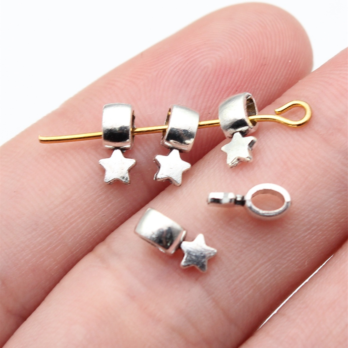40pcs 8.5x4x3.8mm Antique Silv - Vintage Fashion Stores review and price