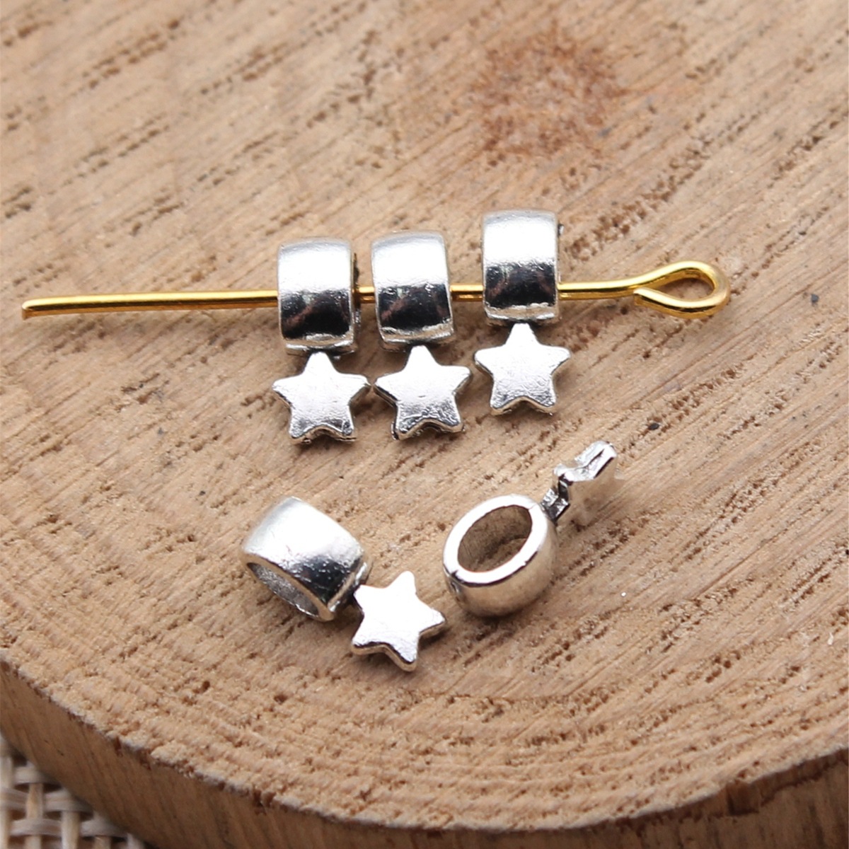 40pcs 8.5x4x3.8mm Antique Silv - Vintage Fashion Stores review and price