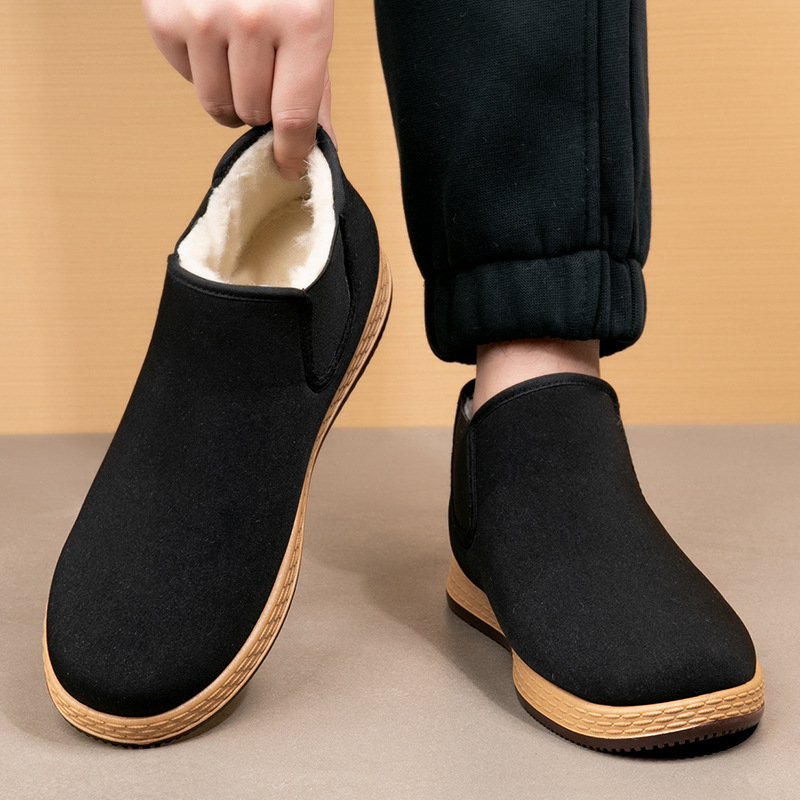 Men's Cotton Shoes Men's Winte - Vintage Outdoor Fashion review and price